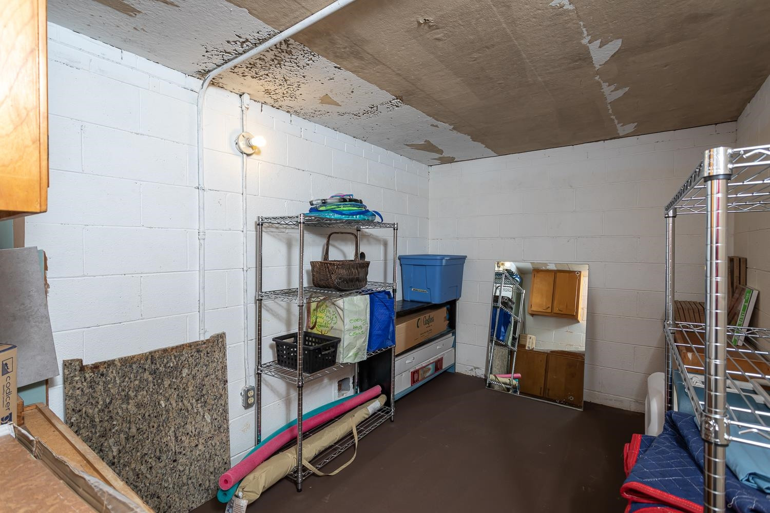 2604 McDowell Road Durham, NC 27705 - Photo 24 of 41 Classic 1962 Feature is great for Storage! BOMB SHELTER in Basement!