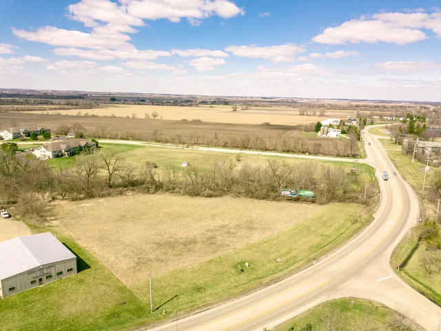 a view of an ocean and beach