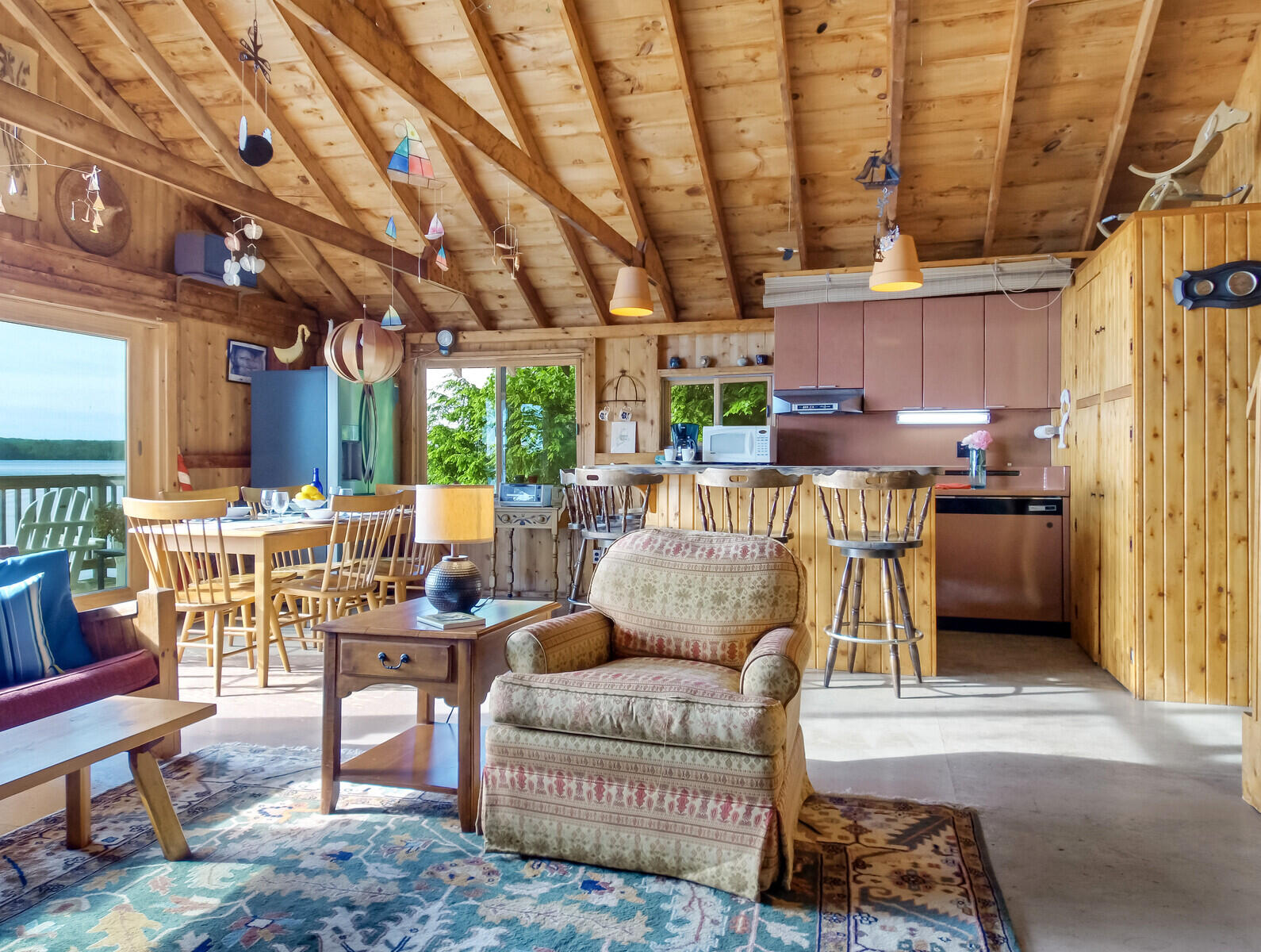 44 Cardinal Road Belgrade, ME 04917 - Photo 27 of 56 LIVING/KITCHEN