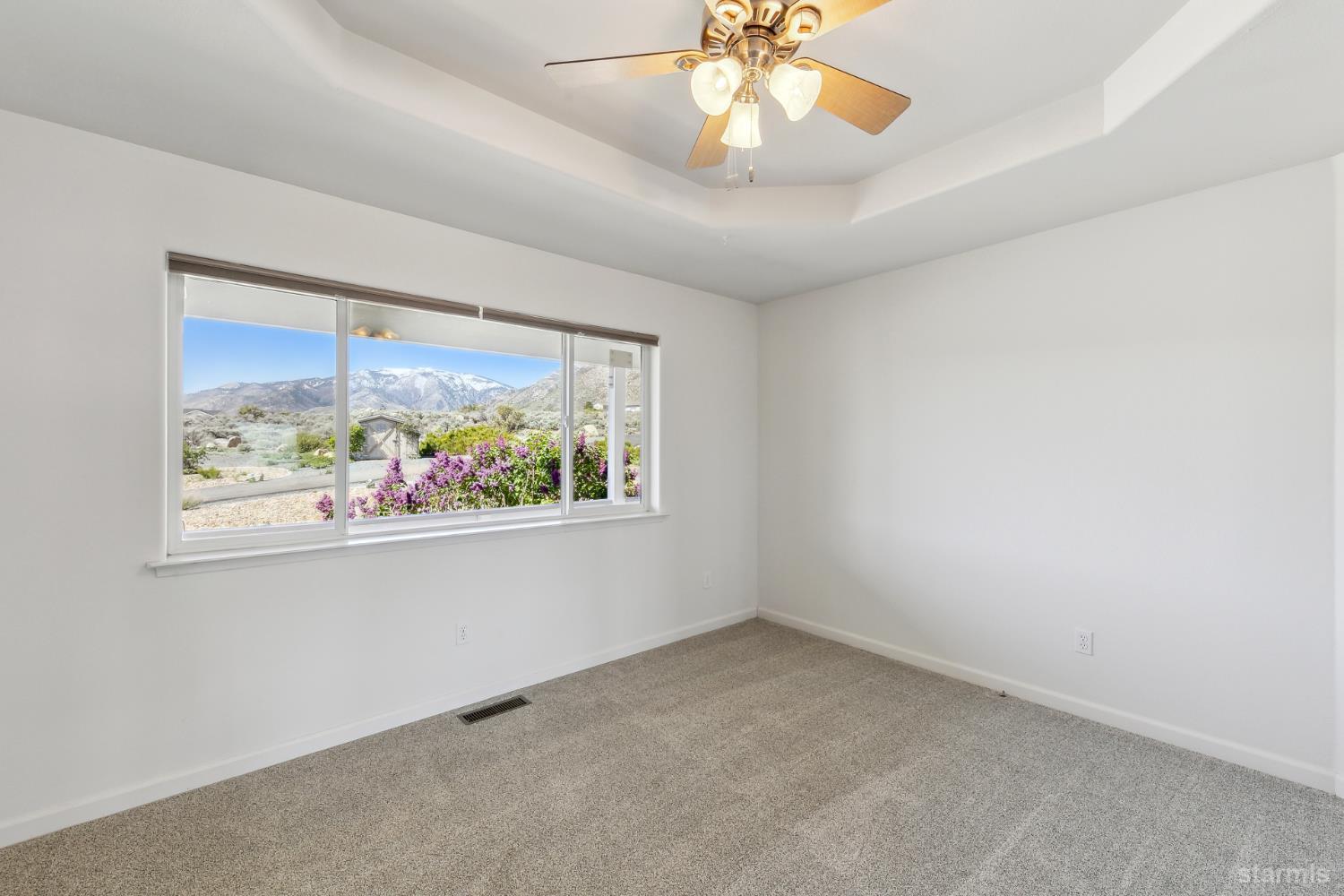 705 Sunrise Trail Markleeville, CA 96120 - Photo 20 of 39 wooden floor in an empty room with a window