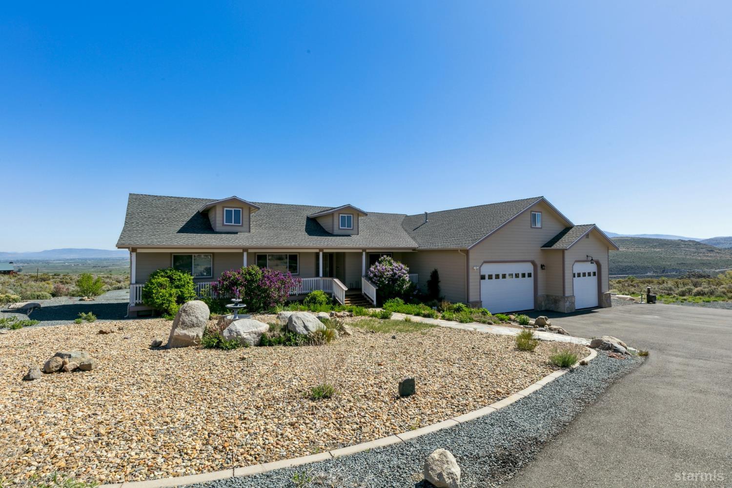 705 Sunrise Trail Markleeville, CA 96120 - Photo 27 of 39 front view of a house with a yard