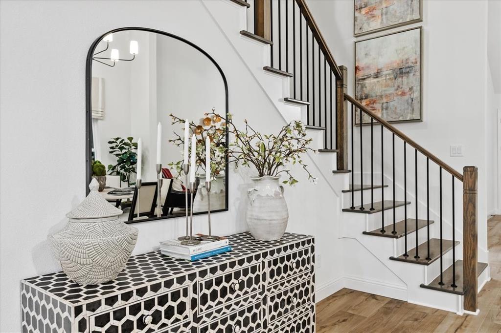 1210 Terrain Road Midlothian, TX 76065 - Photo 23 of 39 a view of entryway with wooden floor
