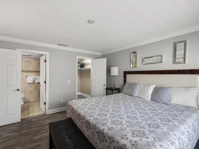 a terrace with outdoor seating and city view