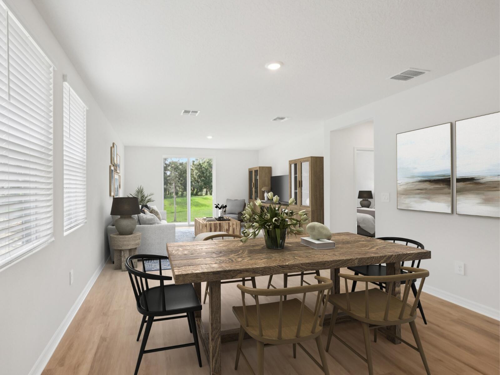 14304 Southwest New Dawn Road Indiantown, FL 34956 - Photo 14 of 40 TPA-VirtualStaging-Acadia3L13-Chic-Dinin