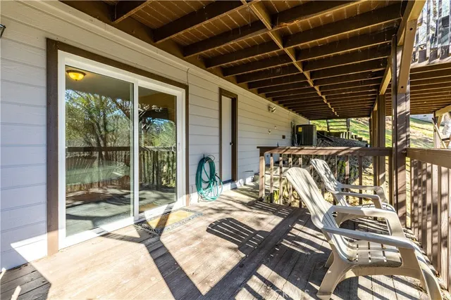 a view of a lake in middle of the town