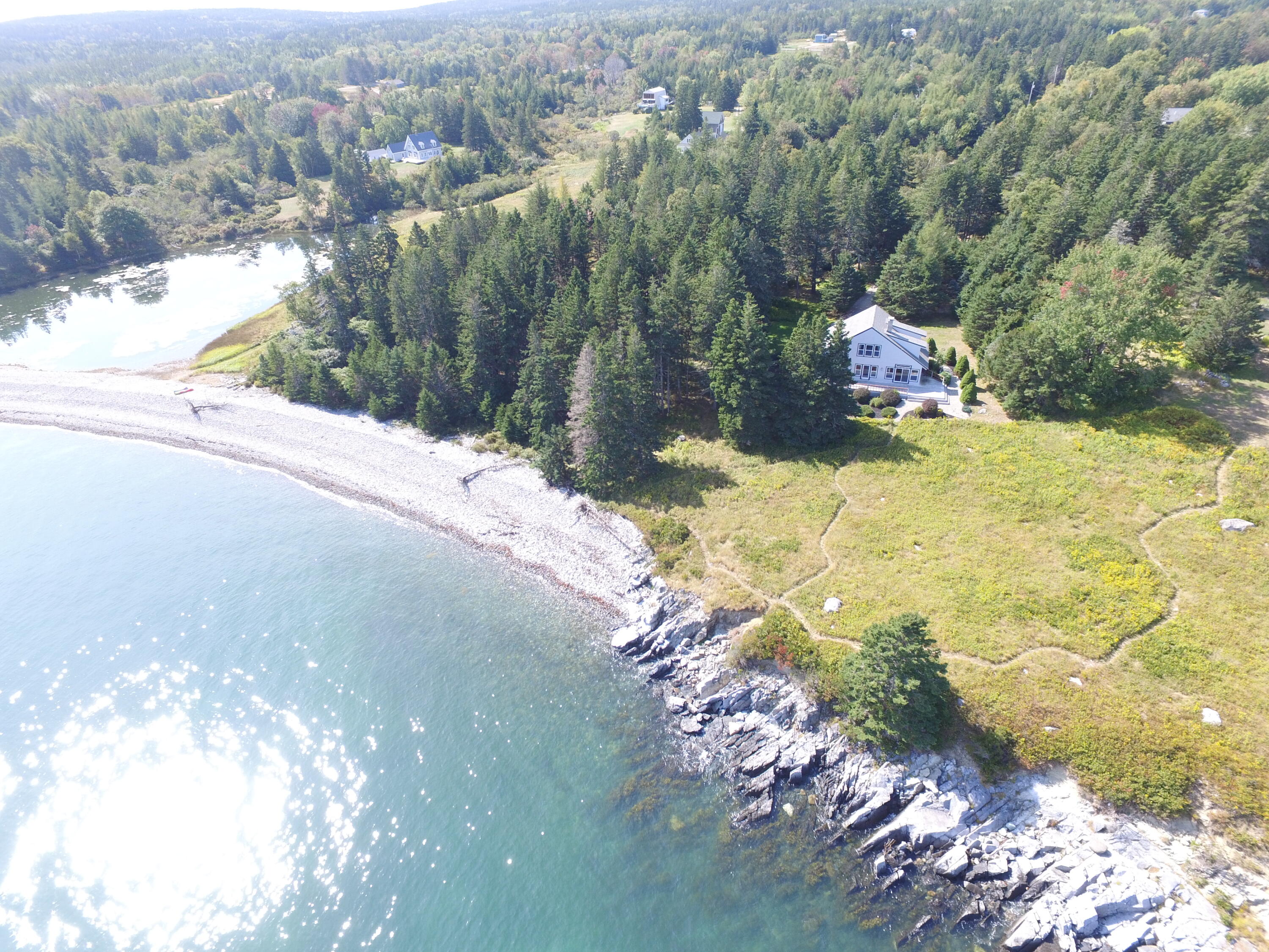 Map14-lot3 Beale Point Road Swans Island, ME 04685 - Photo 28 of 30 Aerial View