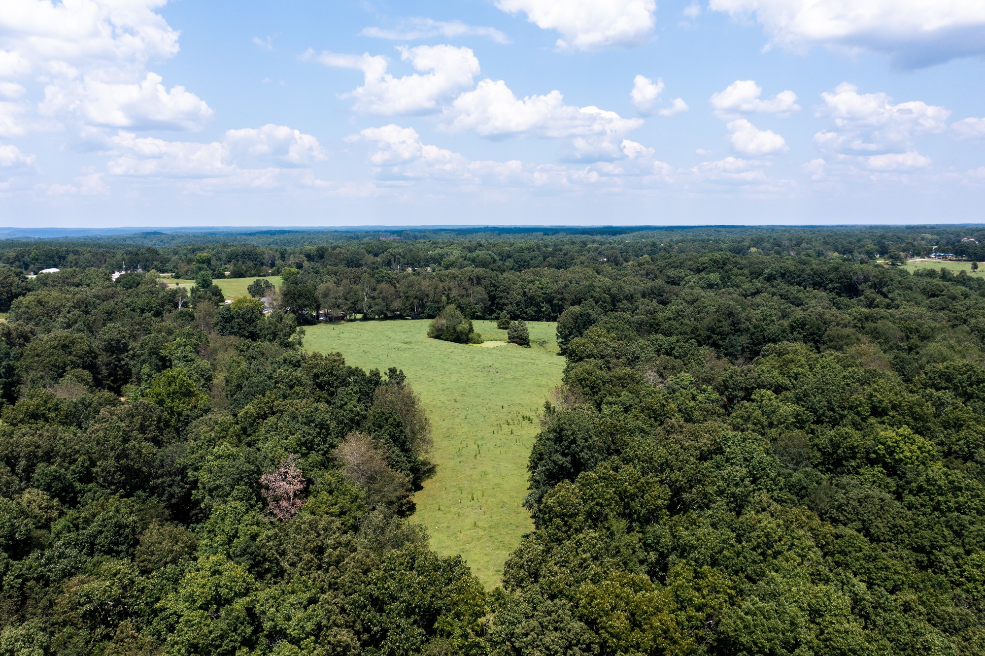 159 Trace Creek Road Hohenwald, TN 38462 - Photo 24 of 42 a view of a lake with houses in back