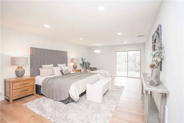 a view of a backyard with a garden