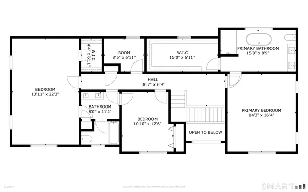 a picture of a floor plan
