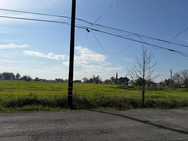 a view of a garden with basketball court