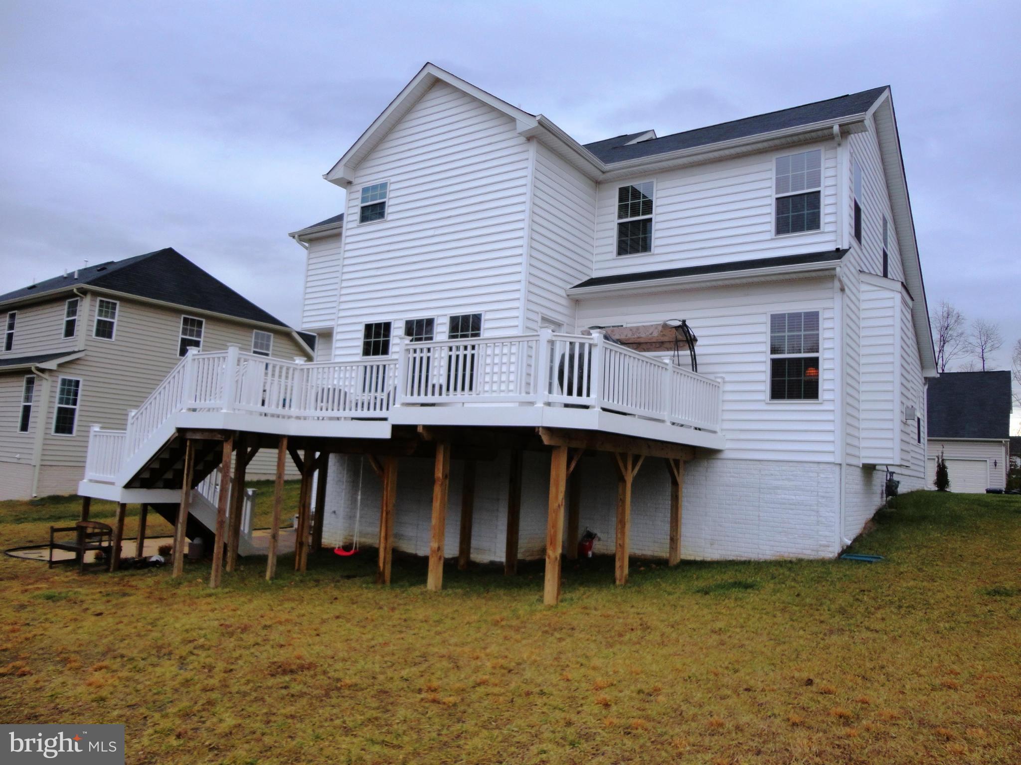 14302 Lusby Ridge Road Accokeek, MD 20607 - Photo 11 of 30 Right Rear View of House
