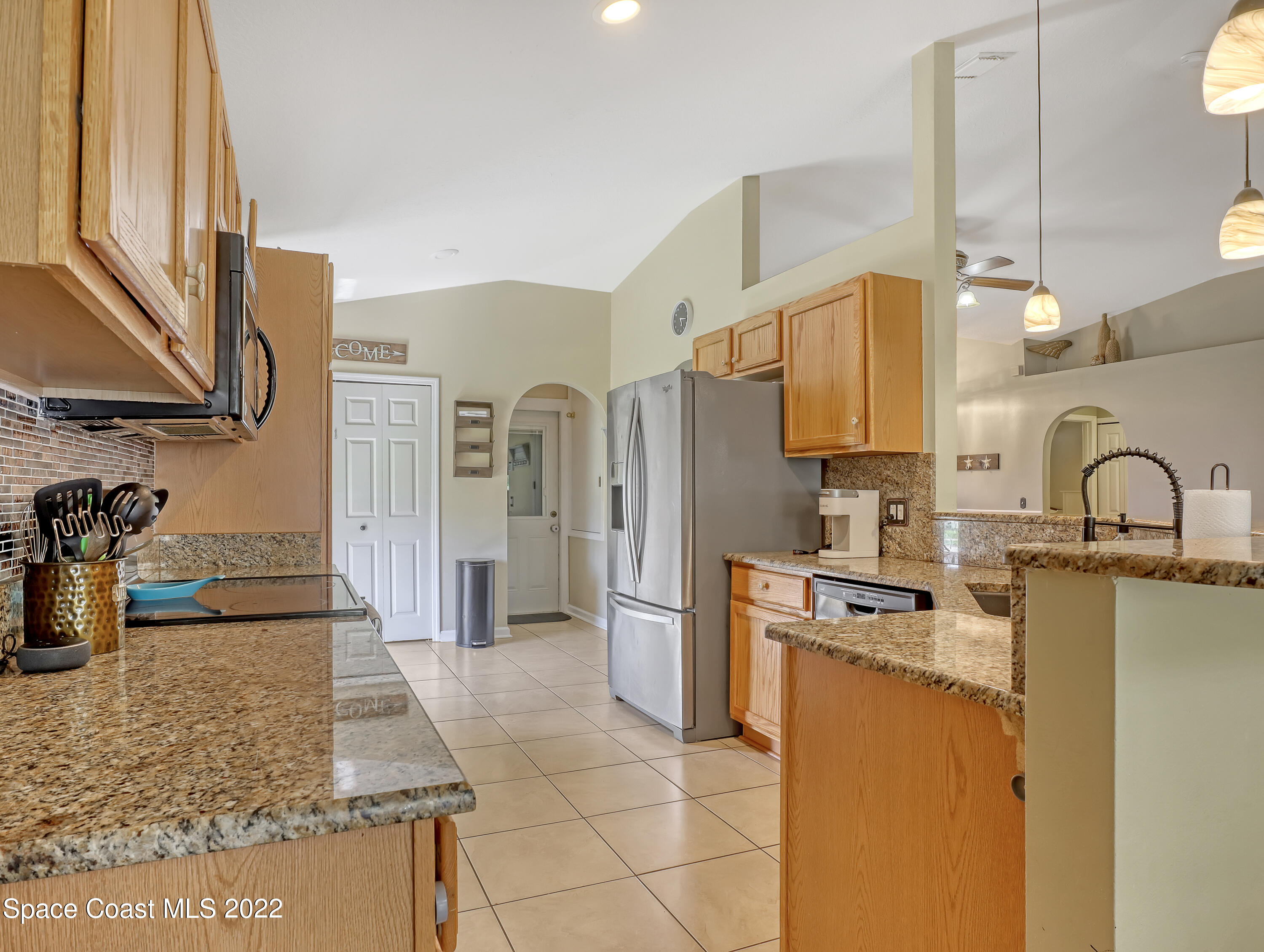 1501 Saxton Road Cocoa, FL 32926 - Photo 11 of 27 Open Concept Kitchen
