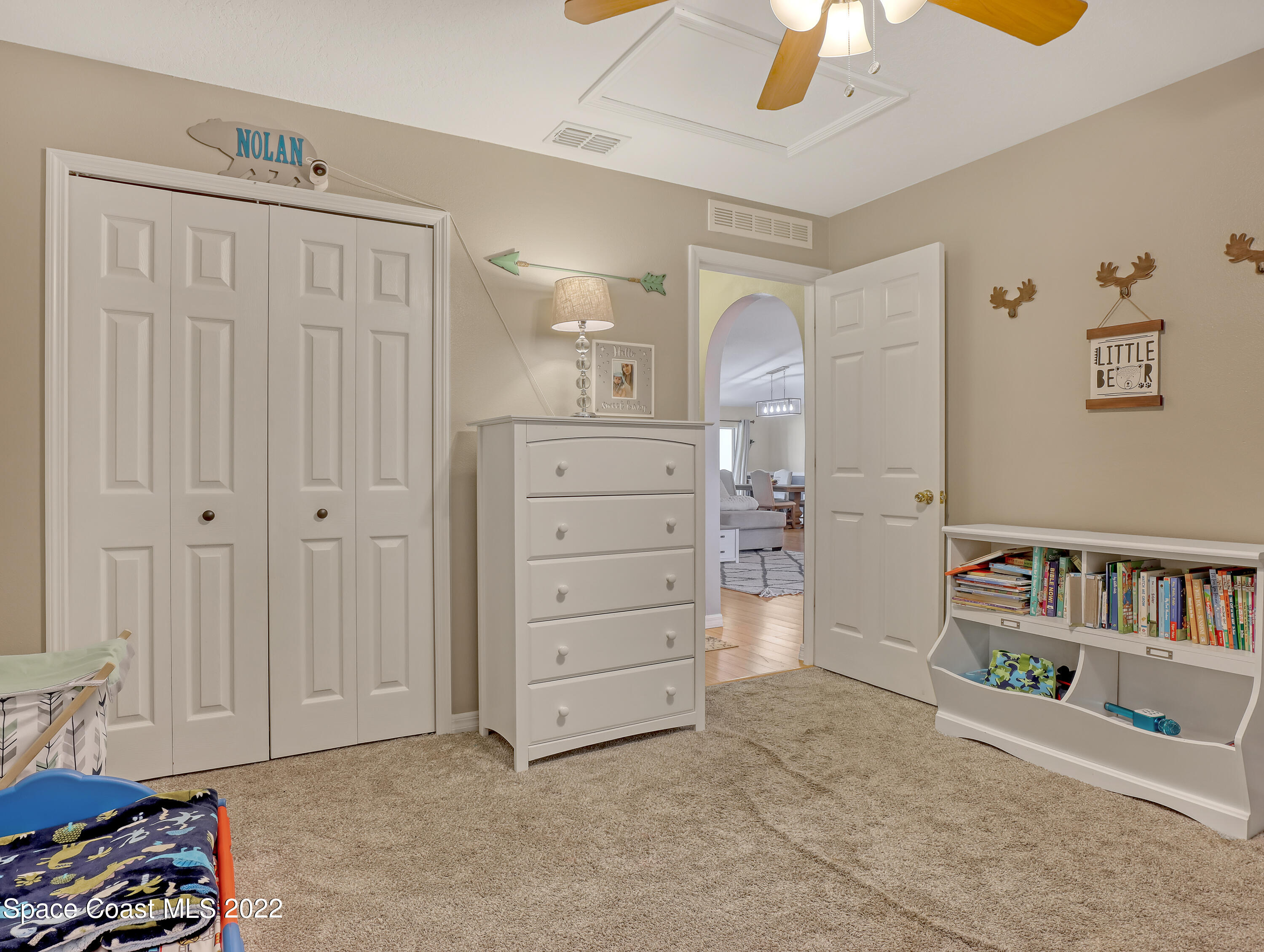 1501 Saxton Road Cocoa, FL 32926 - Photo 19 of 27 Bedroom 2 Closet