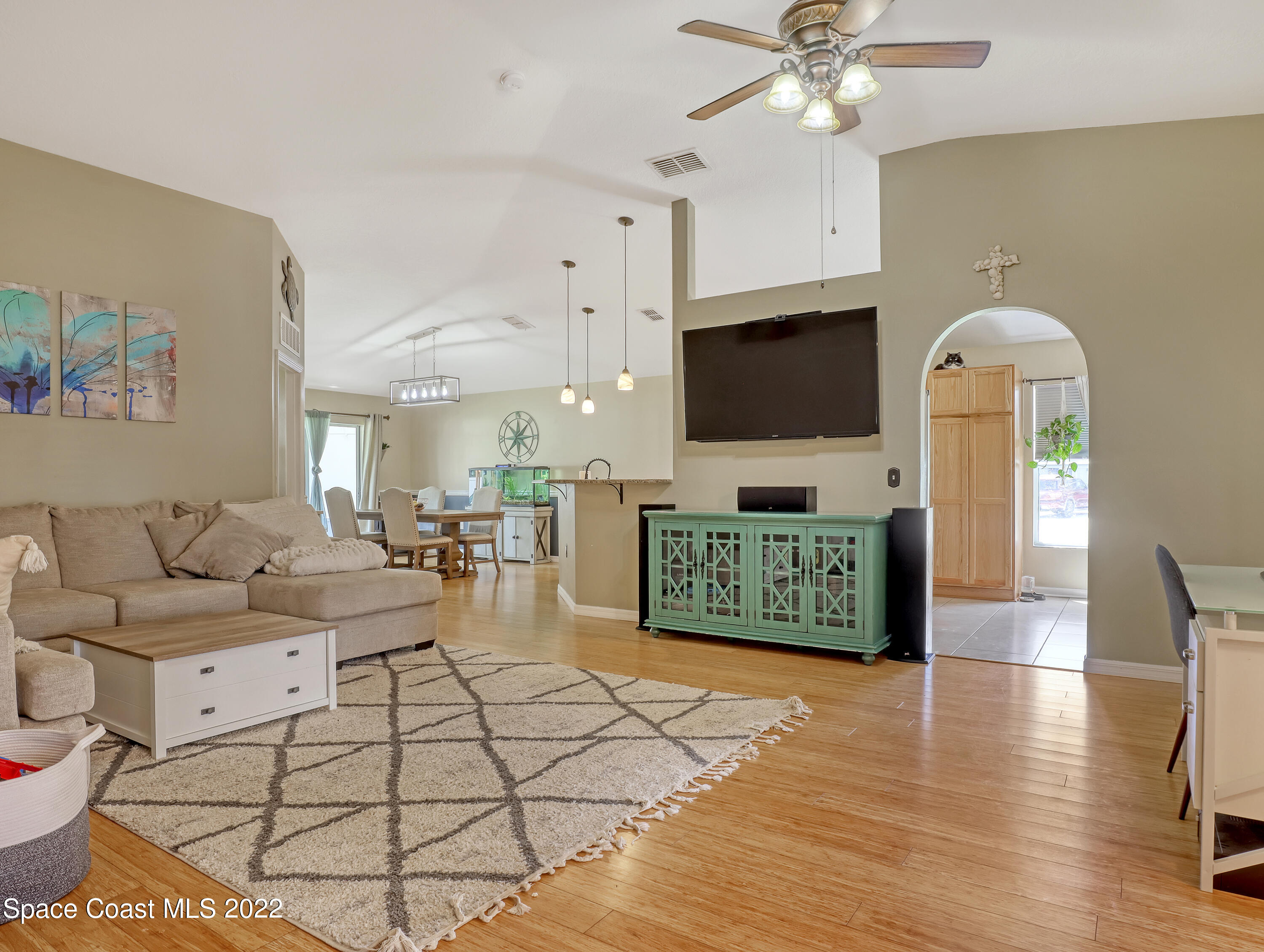 1501 Saxton Road Cocoa, FL 32926 - Photo 27 of 27 Open Floor Plan