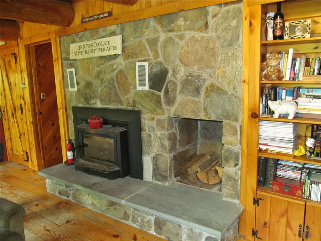 277 Blanchard Road Sanford, ME 04083 - Photo 11 of 32 Stone fireplace w/ fireplace insert...
