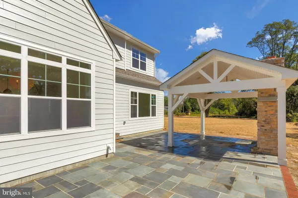 a view of a house with a porch