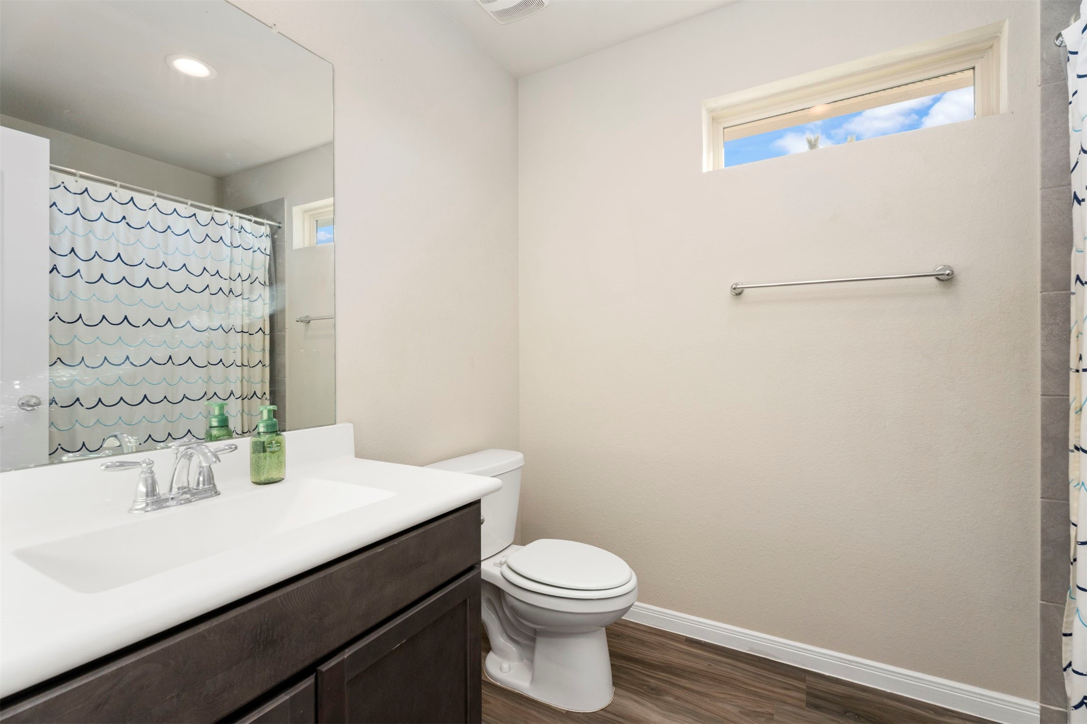 28109 Steepleridge Ct Spring Spring, TX 77386 - Photo 27 of 36 a bathroom with a sink a toilet and shower