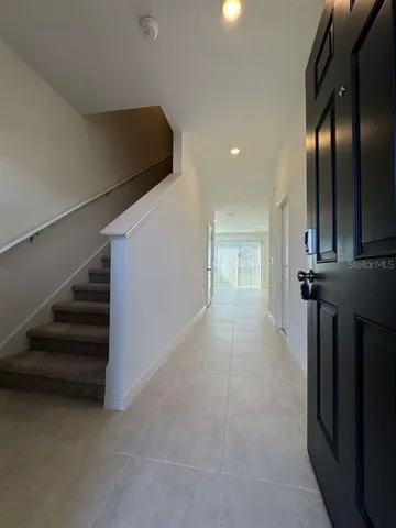 a view of entryway and hall