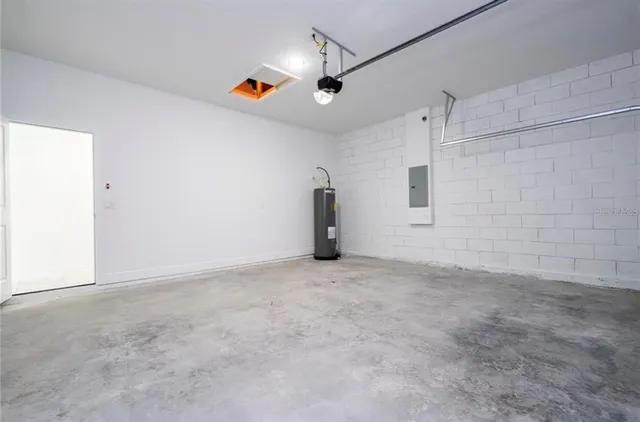 a view of a yard with trees