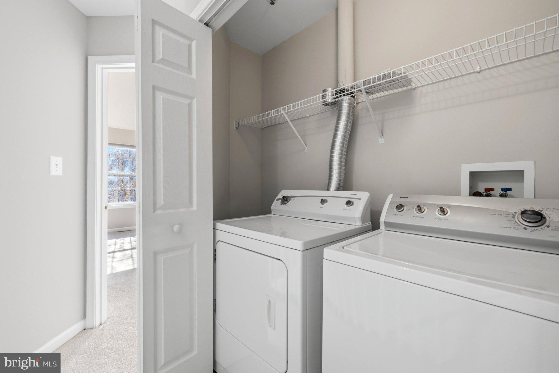 9702 Washingtonian Boulevard Gaithersburg, MD 20878 - Photo 18 of 30 Washer / Dryer on the Bedrooms Level