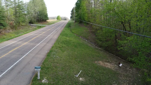 a view of a pathway both side of building