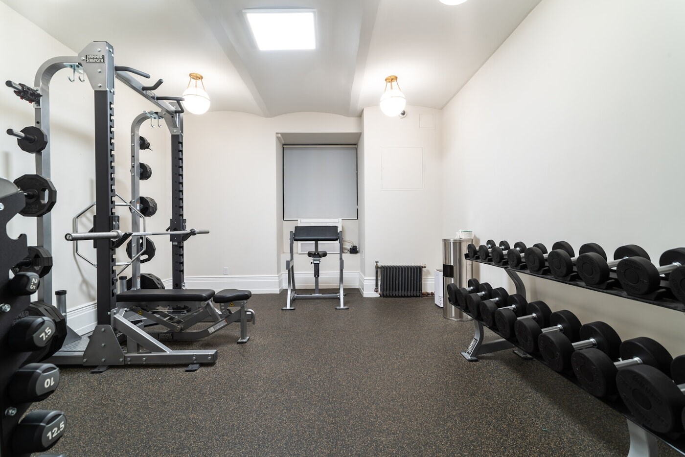 205 West 57th Street, Unit 3DB Manhattan, NY 10019 - Photo 18 of 28 a view of a room with gym equipment