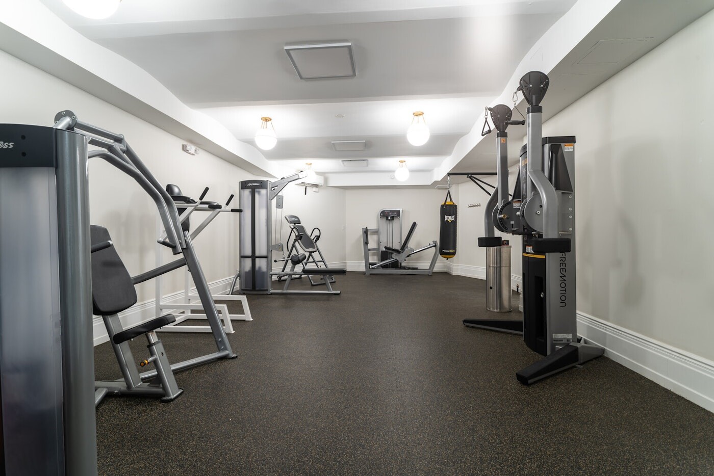 205 West 57th Street, Unit 3DB Manhattan, NY 10019 - Photo 19 of 28 a view of a room with gym equipment