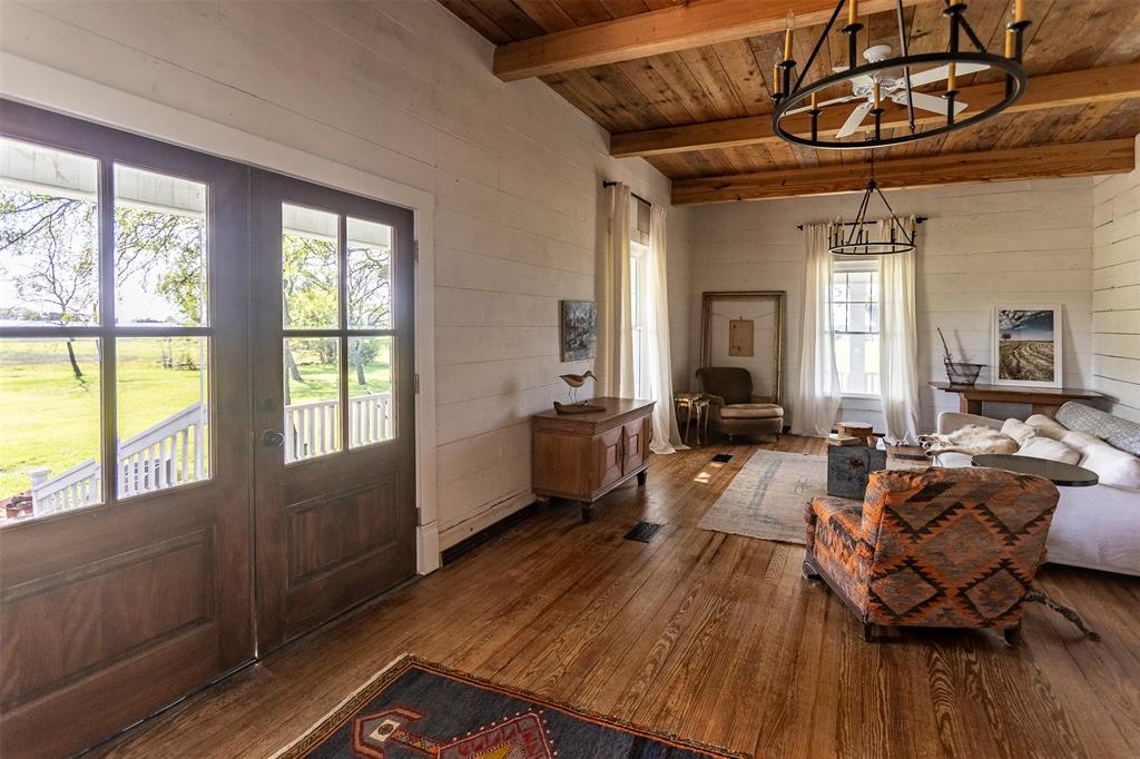3183 Harrell Road Howe, TX 75459 - Photo 6 of 39 a view of a dining room with furniture window and wooden floor