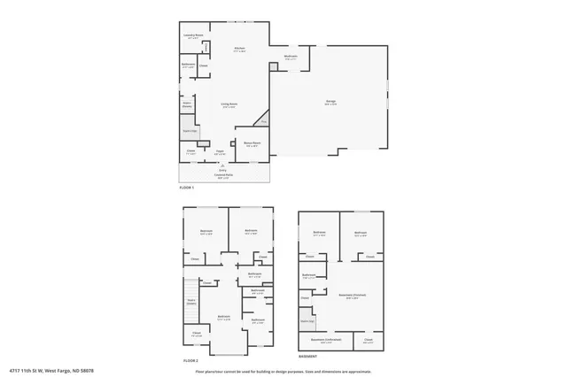 $745,000 | 4717 11th Street West, West Fargo, ND 58078