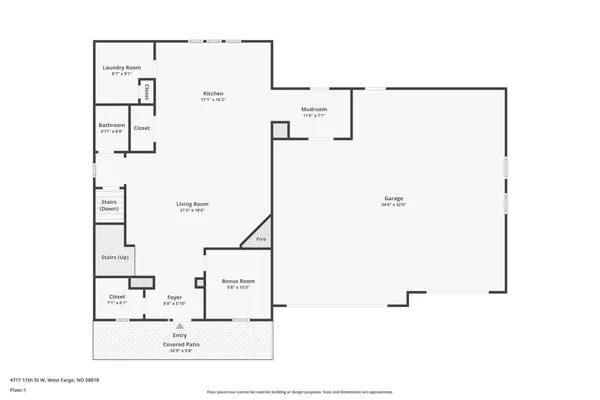 $719,000 | 4717 11th Street West, West Fargo, ND 58078