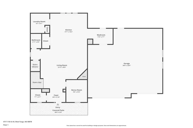 $745,000 | 4717 11th Street West, West Fargo, ND 58078
