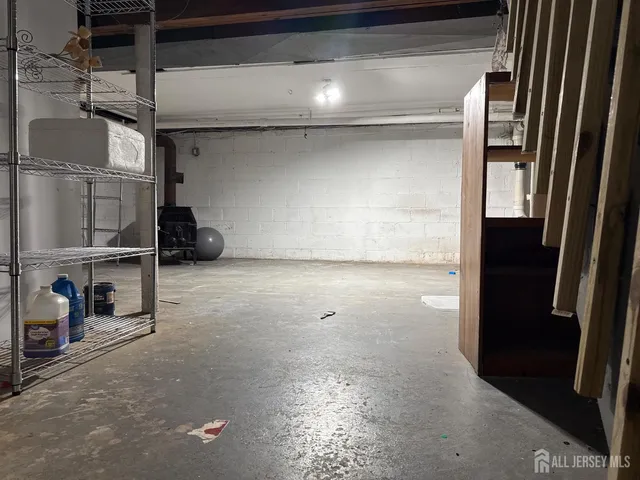 a view of storage and utility room