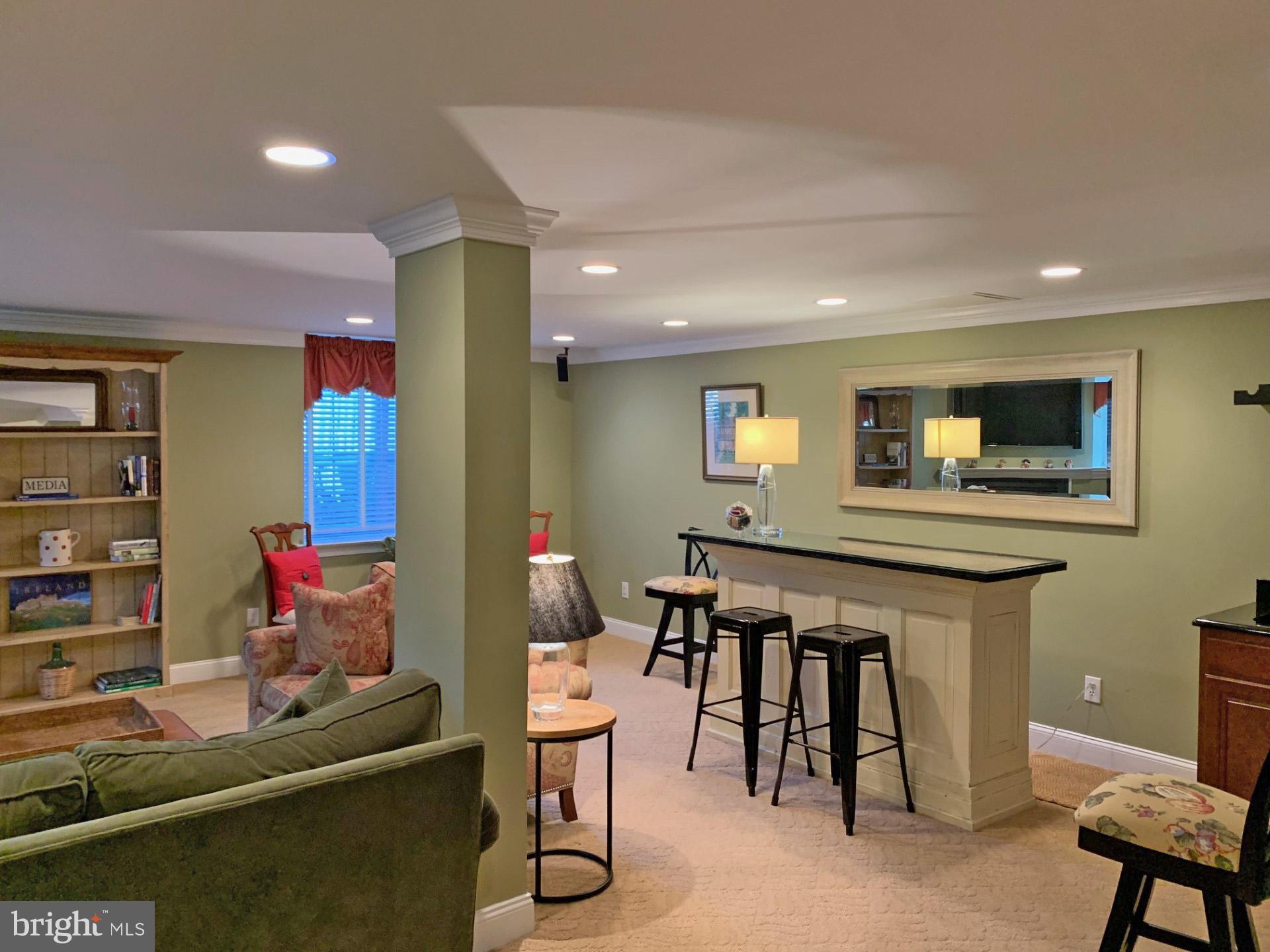 117 West 5th Street Media, PA 19063 - Photo 41 of 54 Lwr Level w/Wet Bar