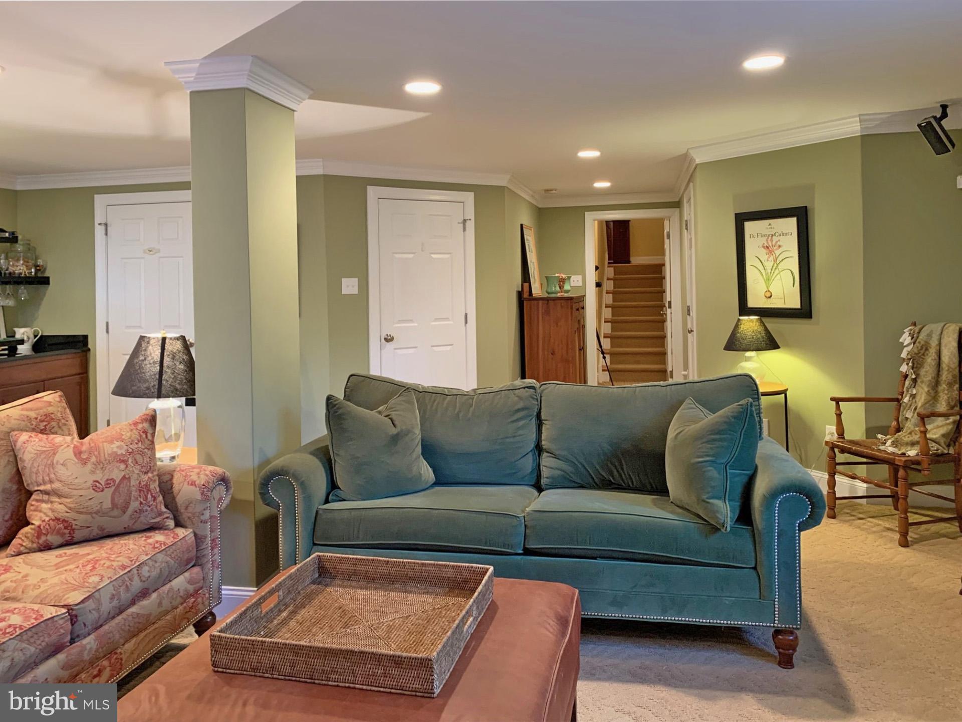 117 West 5th Street Media, PA 19063 - Photo 45 of 54 a living room with furniture and a couch