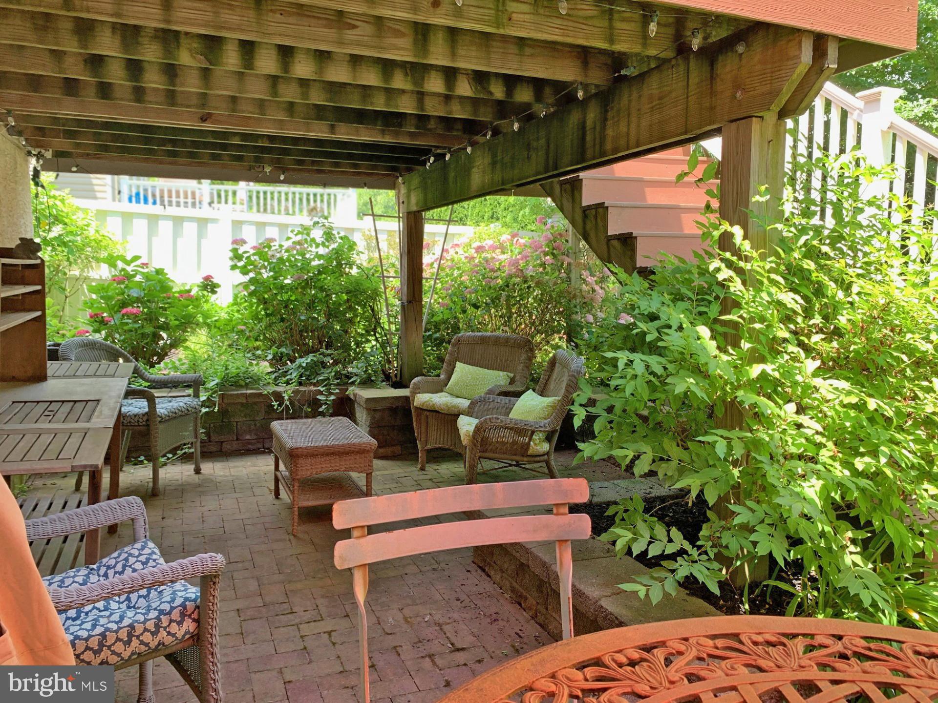 117 West 5th Street Media, PA 19063 - Photo 52 of 54 a outdoor living space with furniture and garden view