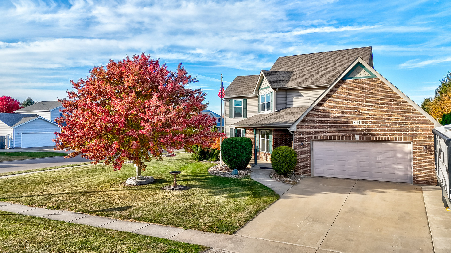 844 Kimberly Lane Ottawa, IL 61350 - Photo 34 of 36 a aerial view of a house