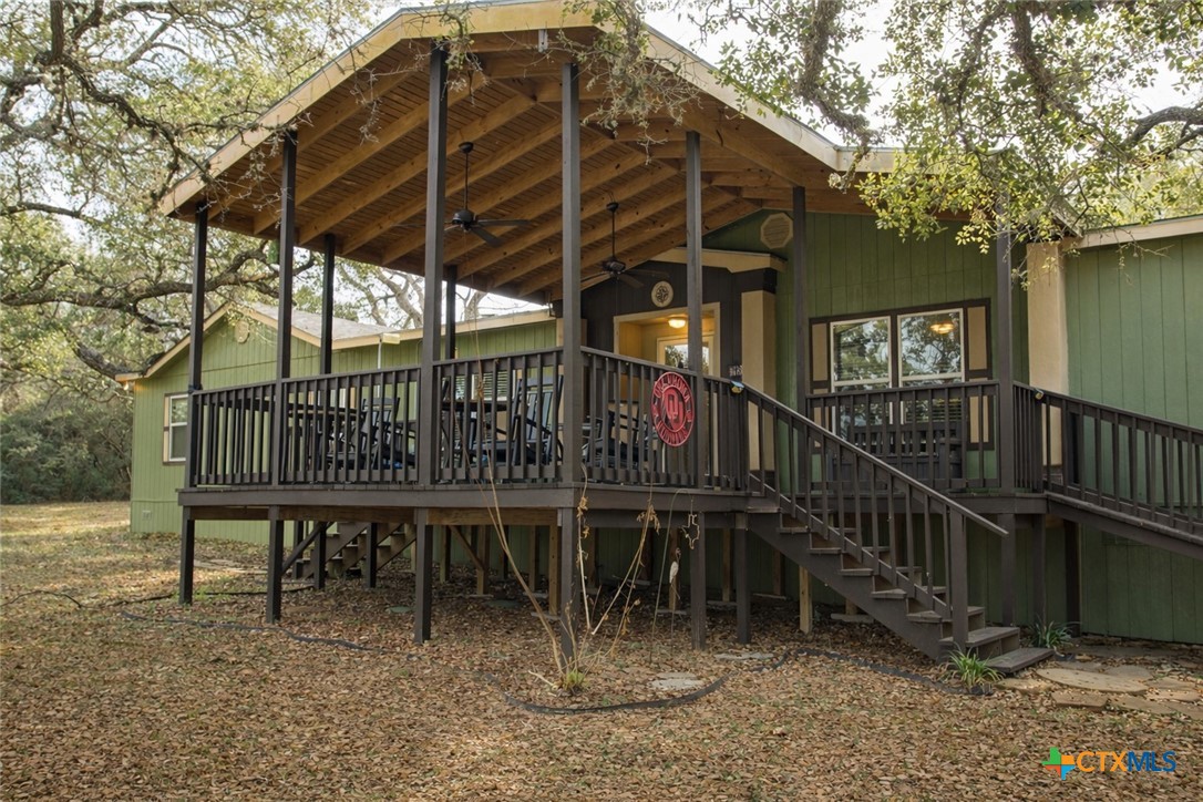 73 Rose Way North Victoria, TX 77905 - Photo 2 of 44 a view of a chairs and deck in the backyard