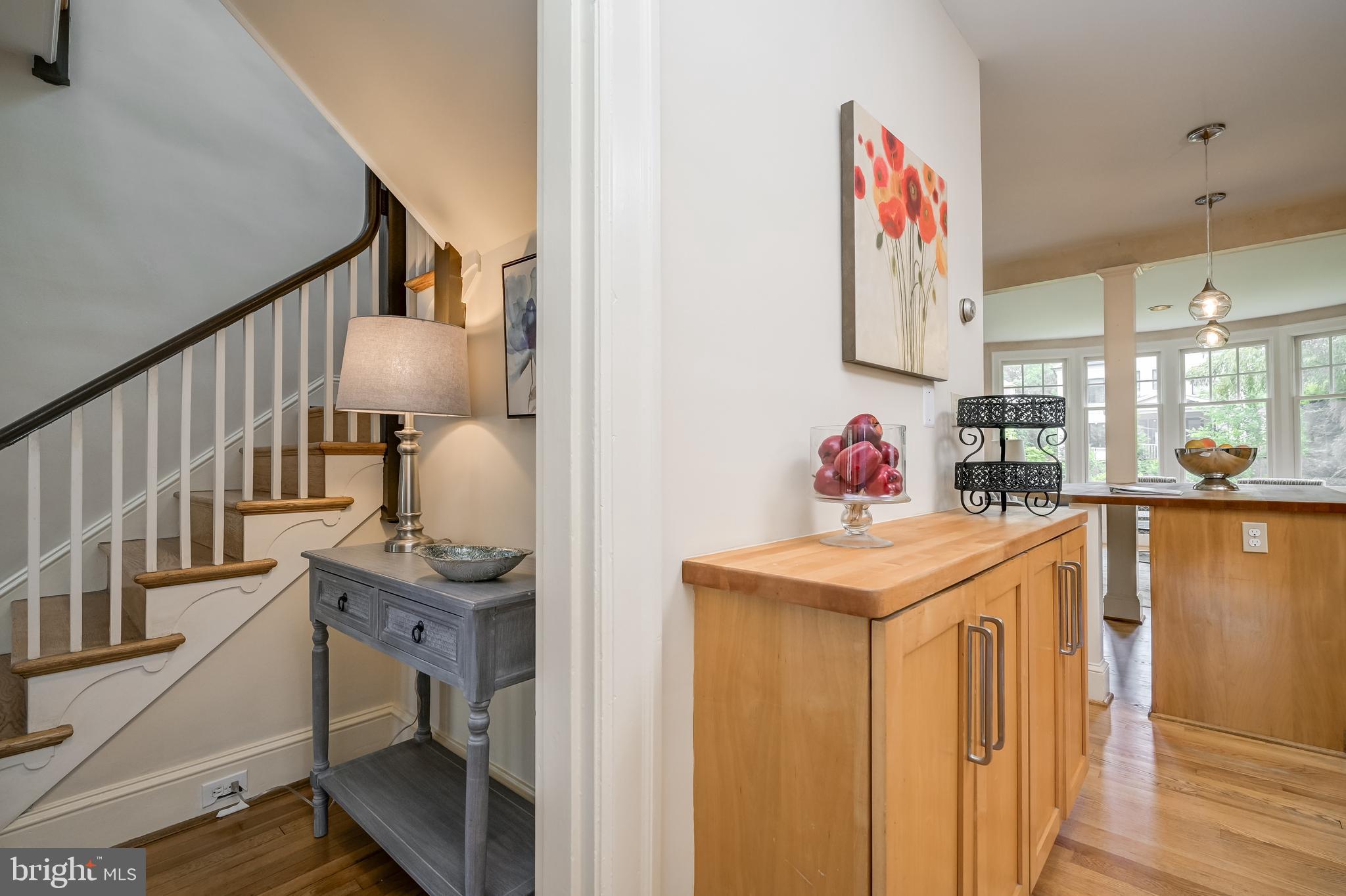 3608 Spring Street Chevy Chase, MD 20815 - Photo 11 of 38 a view of living room with furniture and a wooden floor
