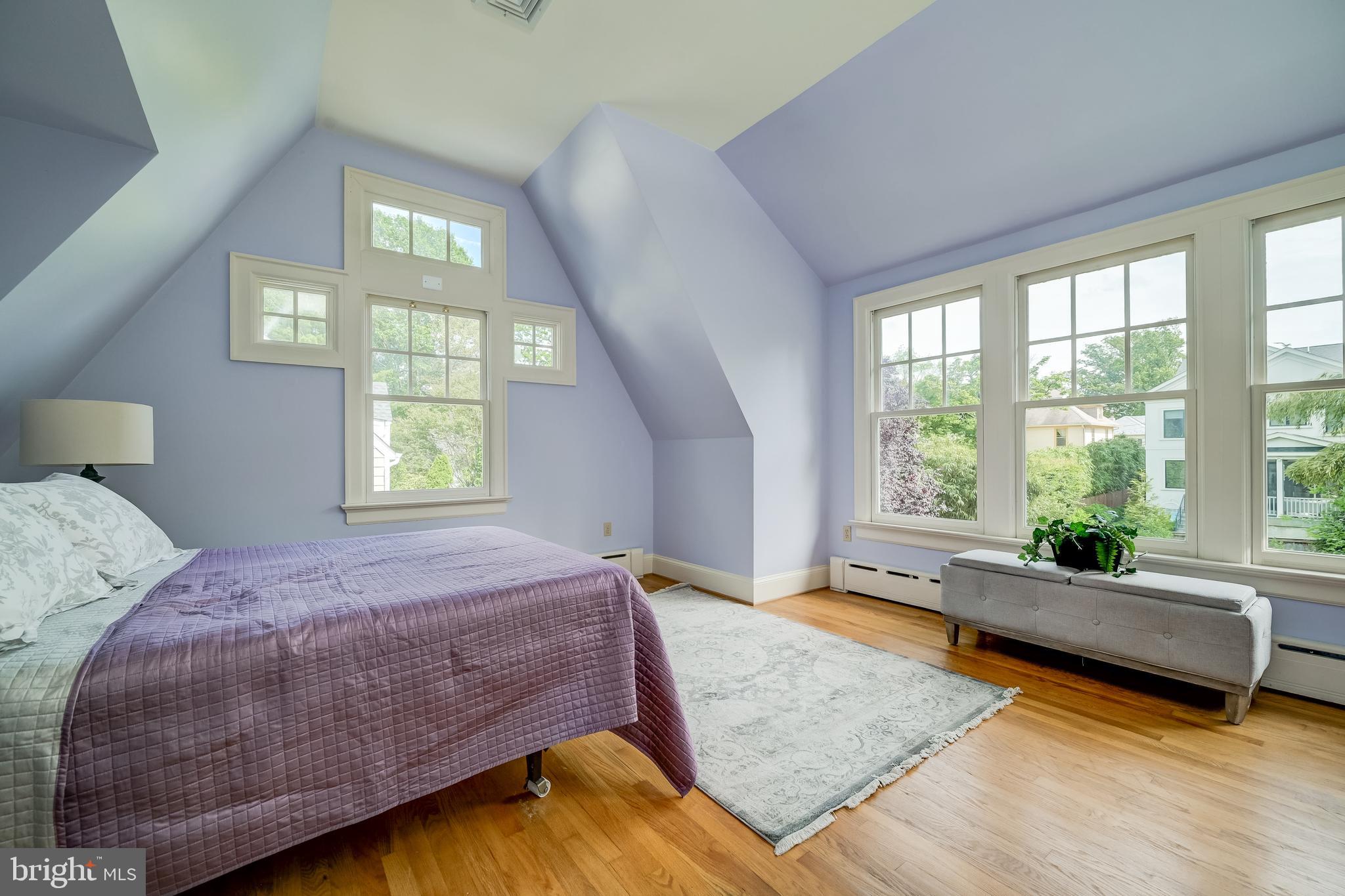 3608 Spring Street Chevy Chase, MD 20815 - Photo 27 of 38 a bedroom with a bed and a window