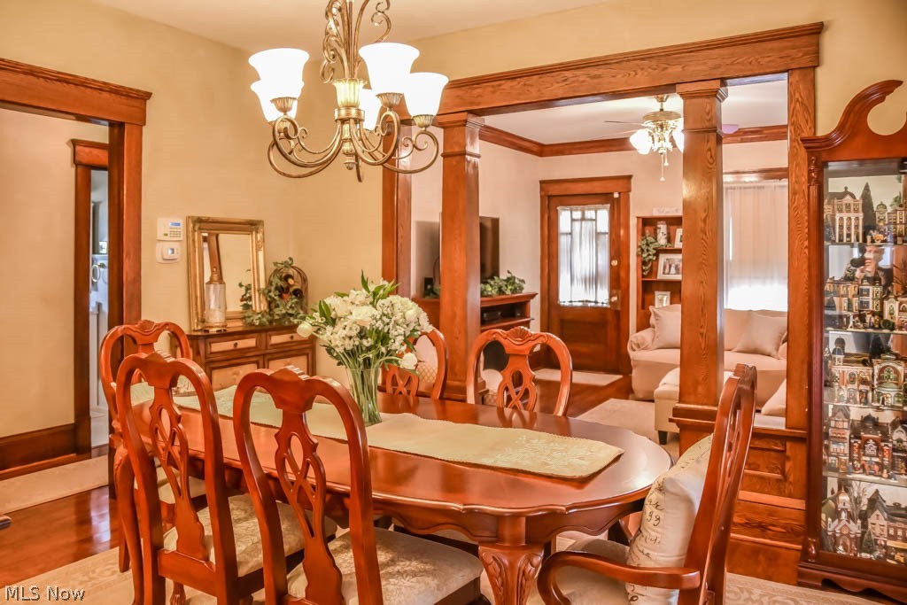 2707 10th Street Northwest Canton, OH 44708 - Photo 8 of 34 Formal dining room.