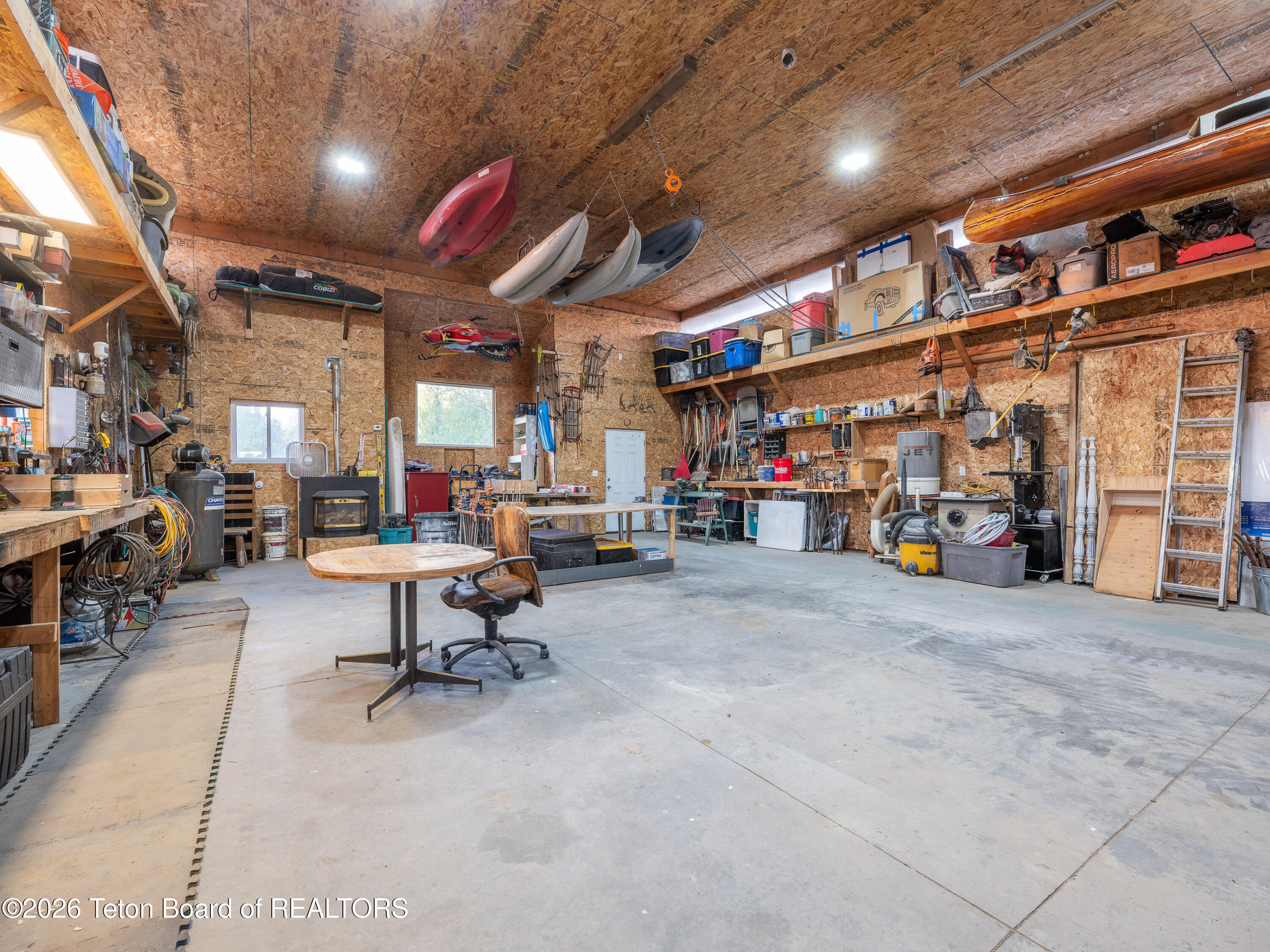 4068 West 9700 North Felt, ID 83424 - Photo 44 of 50 43 garage interior 1
