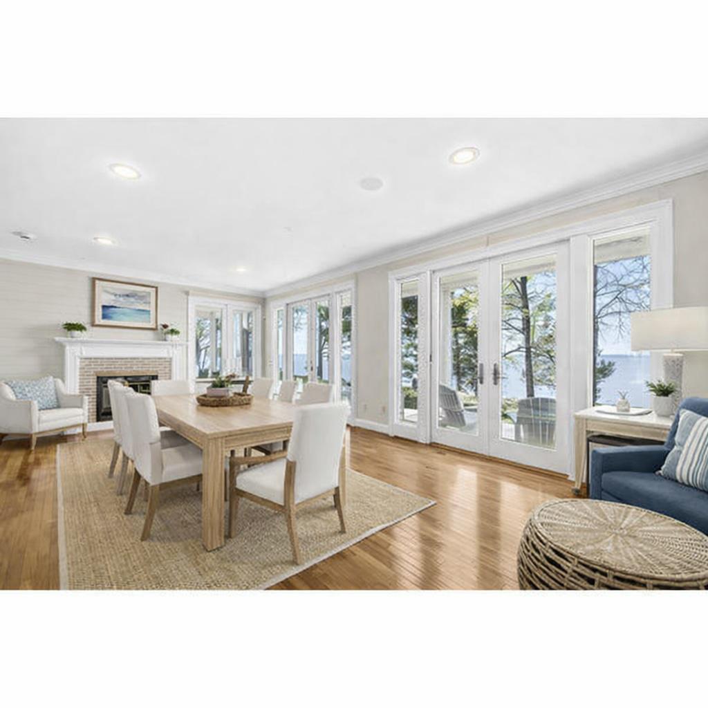 1325 Liverpool Point Road Nanjemoy, MD 20662 - Photo 9 of 54 Dining Room with panoramic views of the Potomac!