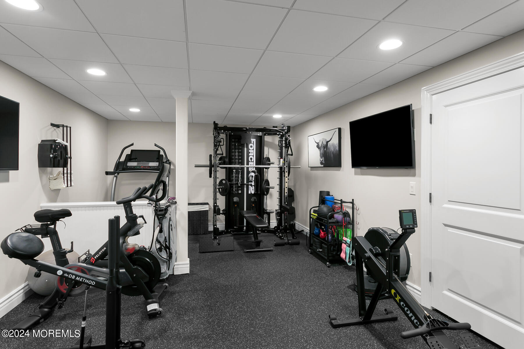 147 Heulitt Road Colts Neck, NJ 07722 - Photo 35 of 49 a view of a room with gym equipment