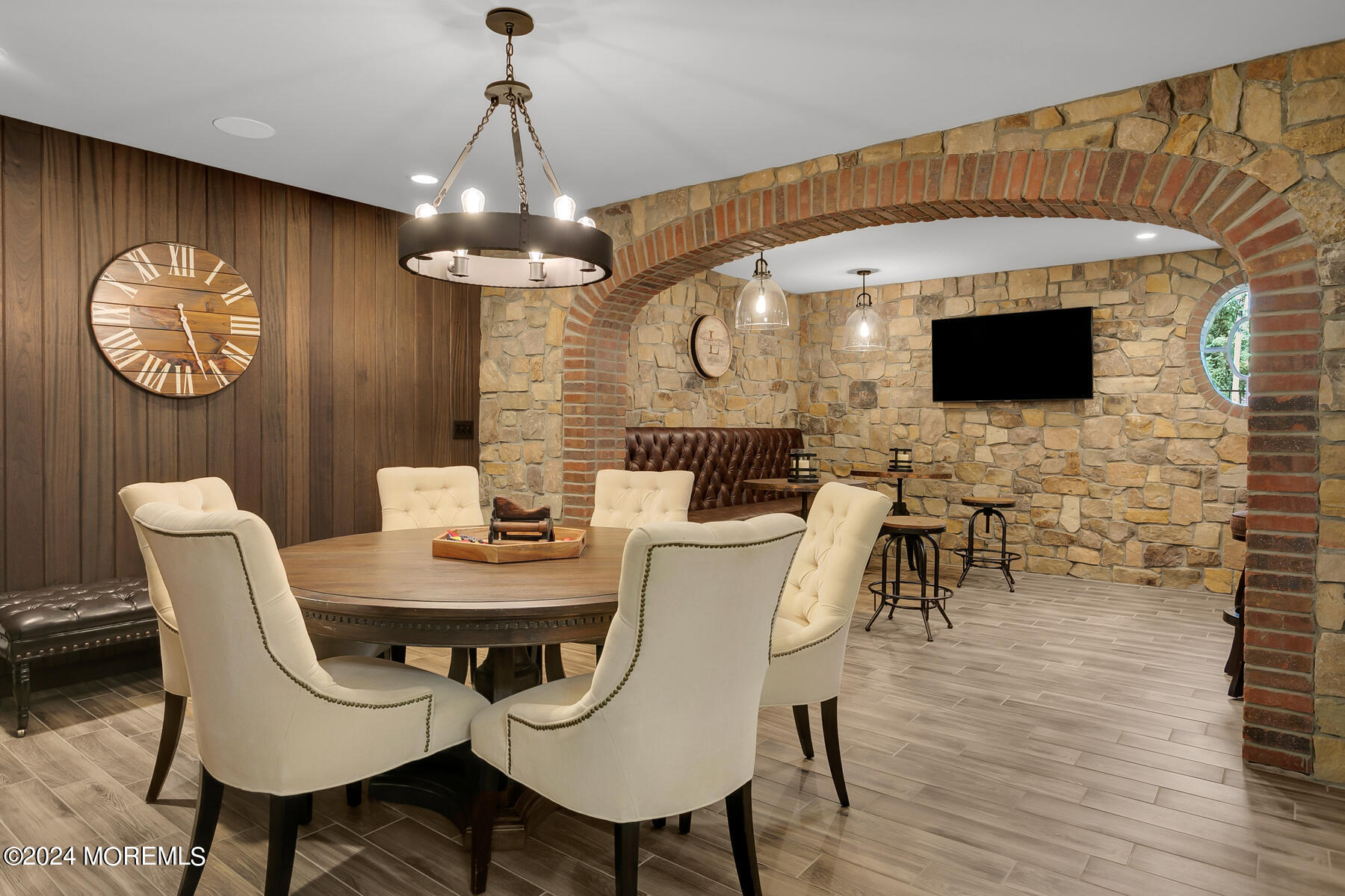 147 Heulitt Road Colts Neck, NJ 07722 - Photo 36 of 49 a view of a dining room with furniture and wooden floor