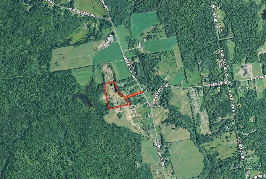 Map 1-lot Map 1-lot Horseback Road Levant, ME 04456 - Photo 3 of 7 An overview of the location of the...