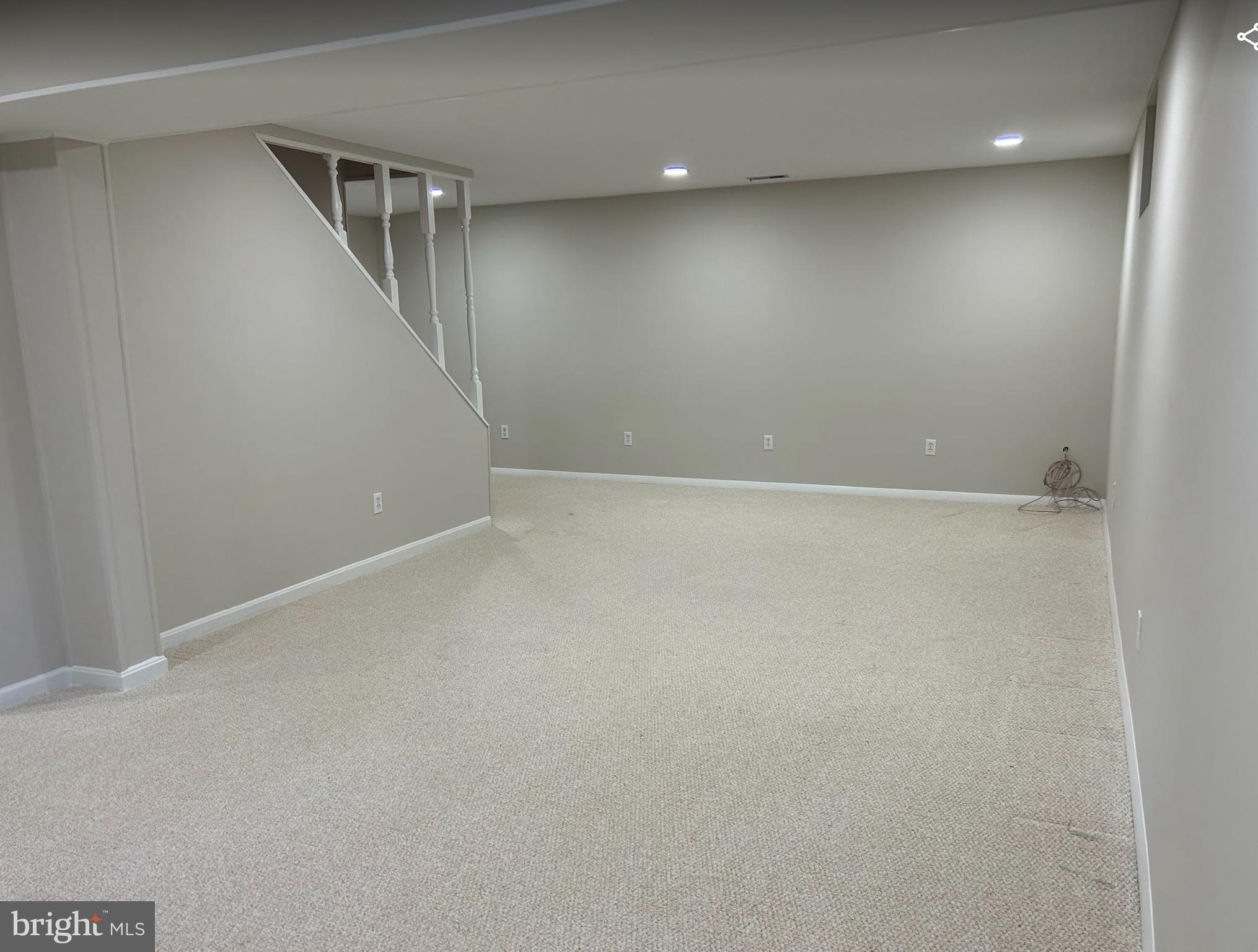 3500 Kings Cross Road Alexandria, VA 22303 - Photo 38 of 38 Newly done basement (new walls, ceiling, lights)