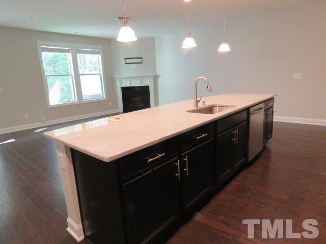 1517 Catch Fly Lane Durham, NC 27713 - Photo 11 of 44 a kitchen with a sink cabinets and a window
