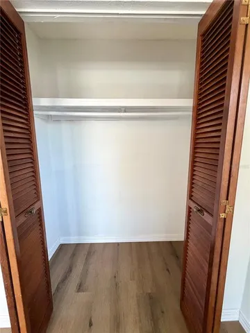 a view of closet
