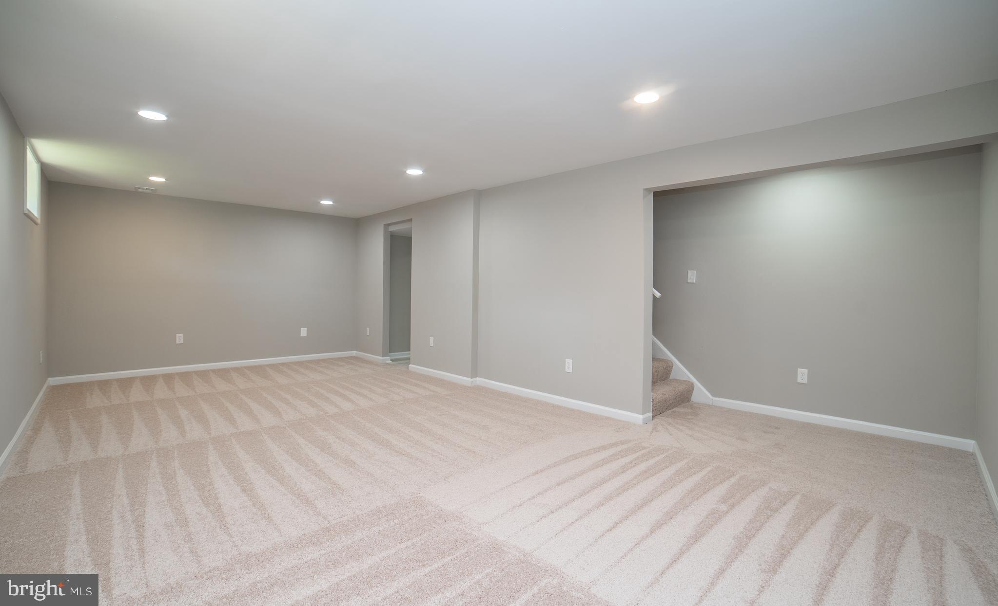 5303 Whitfield Chapel Road Lanham, MD 20706 - Photo 18 of 35 Large Basement Entertainment Area