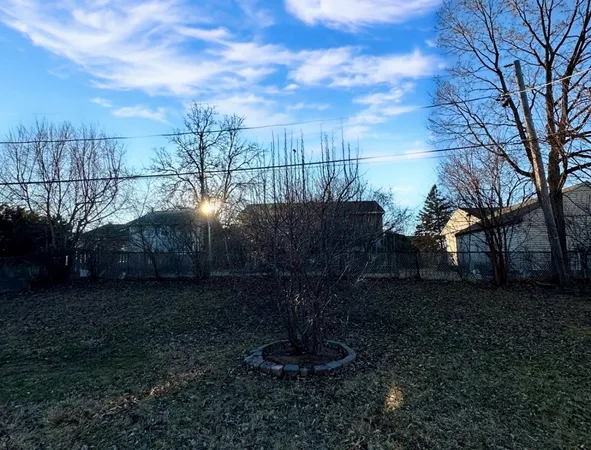 a view of a garden